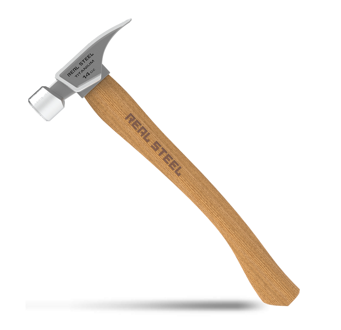 TITANIUM HAMMER WITH HICKORY HANDLE